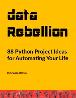 Python Automation Project Ideas Ebook Front Page